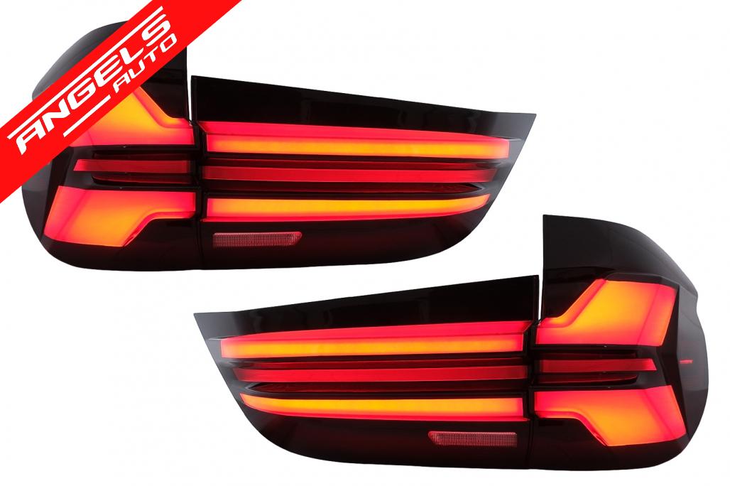 Stopuri Full LED compatibile cu BMW X5 F15 (2013-2018) Conversie G05 Look - imagine 5