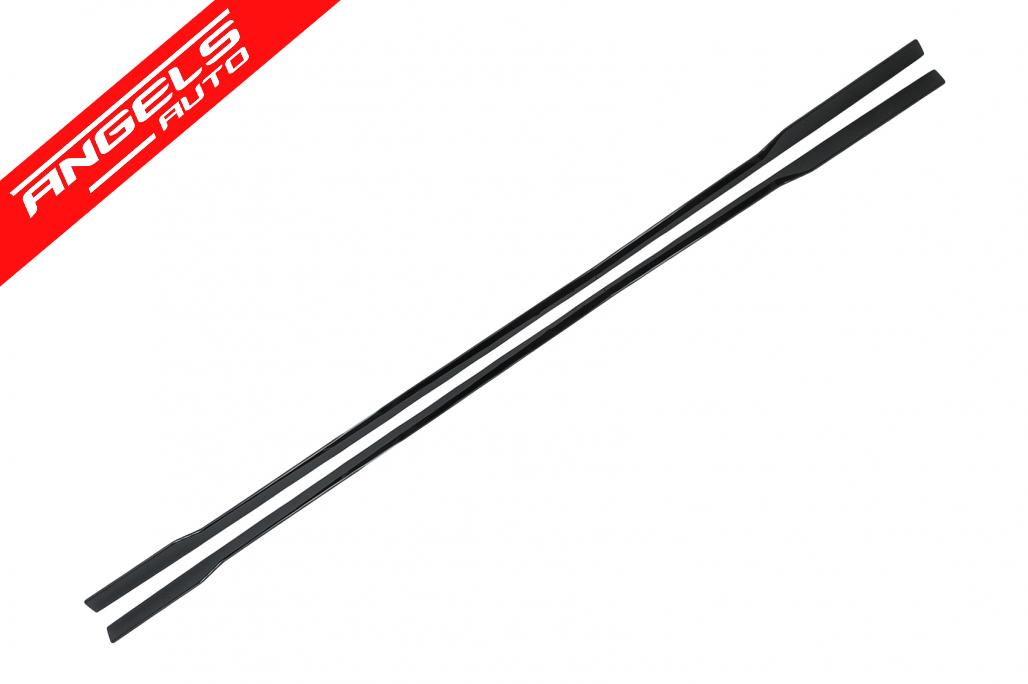 Pachet Aero compatibil cu BMW Seria 7 G70 M-Tech (2022-up) Black Knight Look Negru Lucios - imagine 8