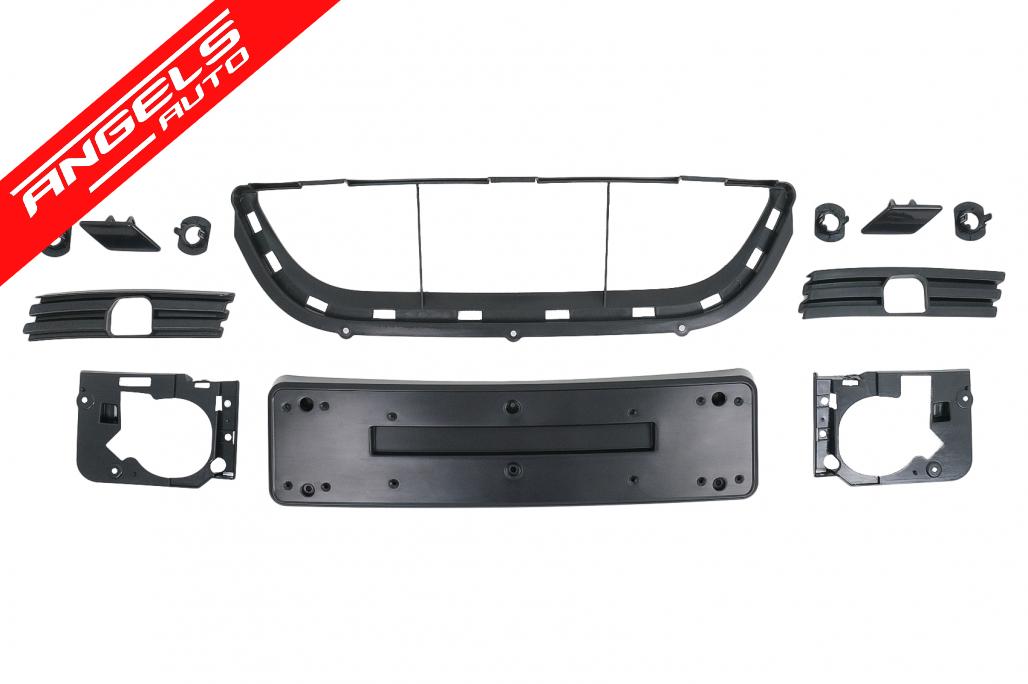 Bara Fata cu proiectoare compatibila cu BMW Seria 3 E90 E91 LCI (2008-2011) M-Technik Design - imagine 8