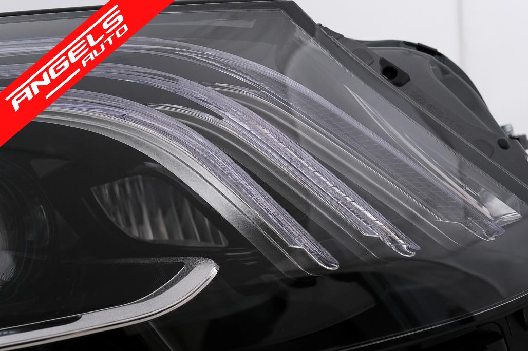 Faruri Full LED compatibil cu Mercedes S-Class W222 (2013-2017) Negru - imagine 4