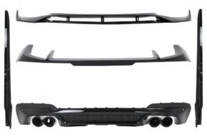 Pachet Aero compatibil cu BMW X3 G01 M-Tech (2018-2020) Black Knight Design