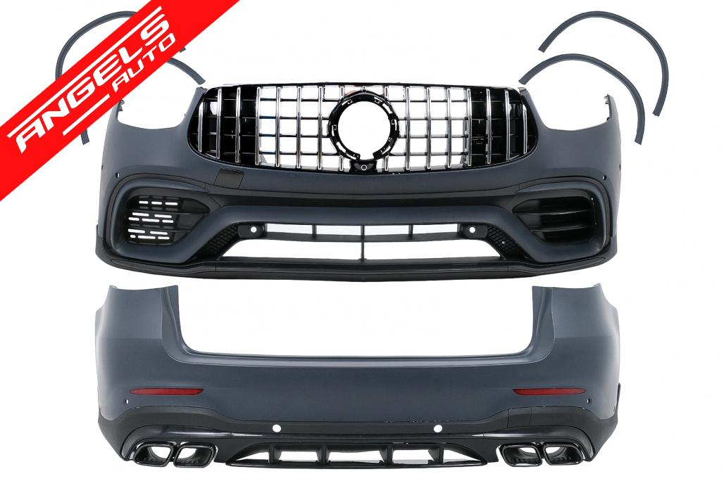 Pachet Exterior compatibil cu Mercedes GLC SUV Facelift X253 (2020-Up) GLC63 Design
