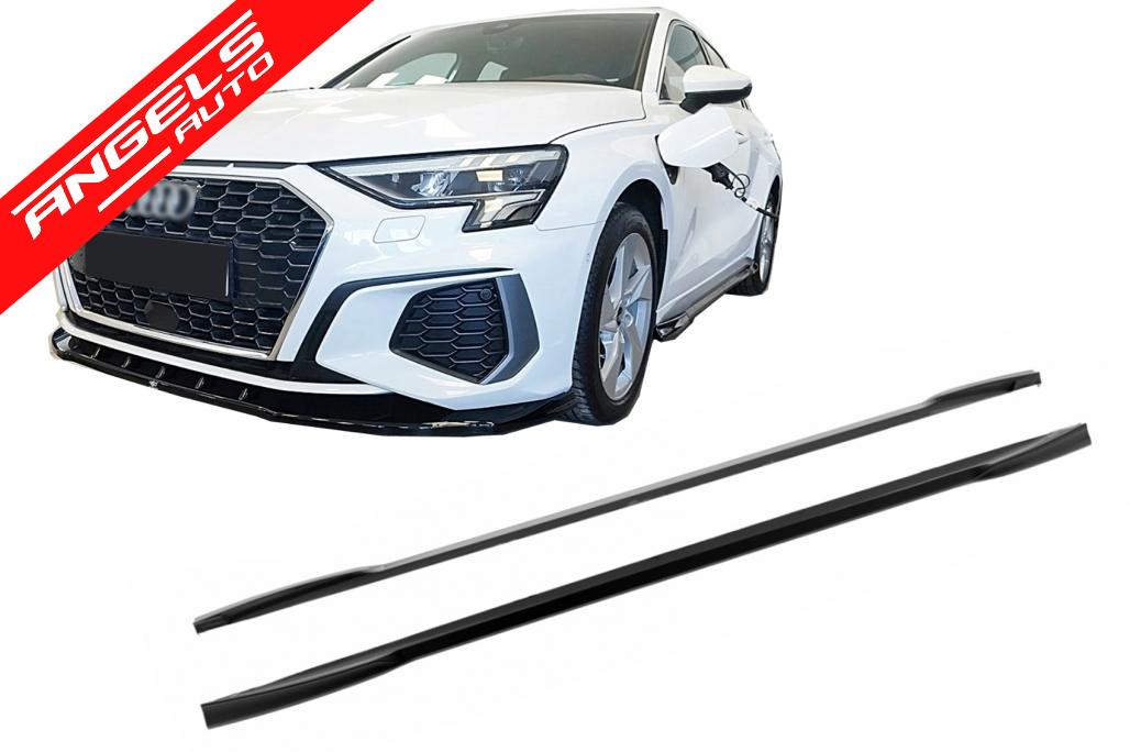 Extensii Praguri compatibile cu Audi A3 8Y S-Line S3 (2020-2024) Sedan Sportback RS3 Look