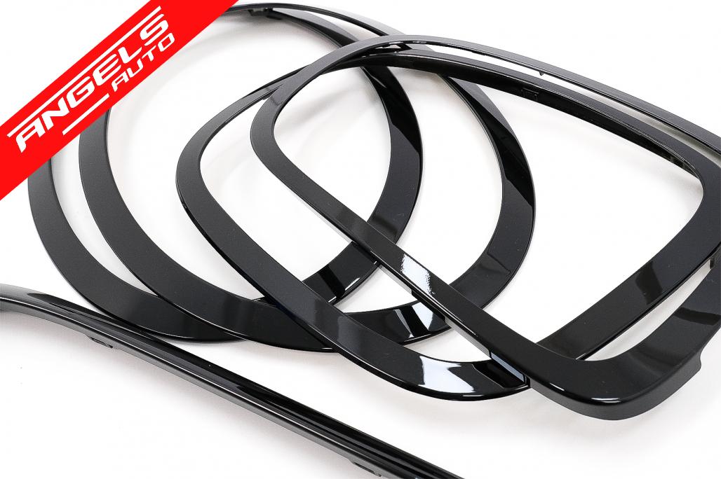 Set Ornamente compatibil cu MINI III F55/F56 Hatchback F57 Convertible (2014-up) Negru - imagine 5