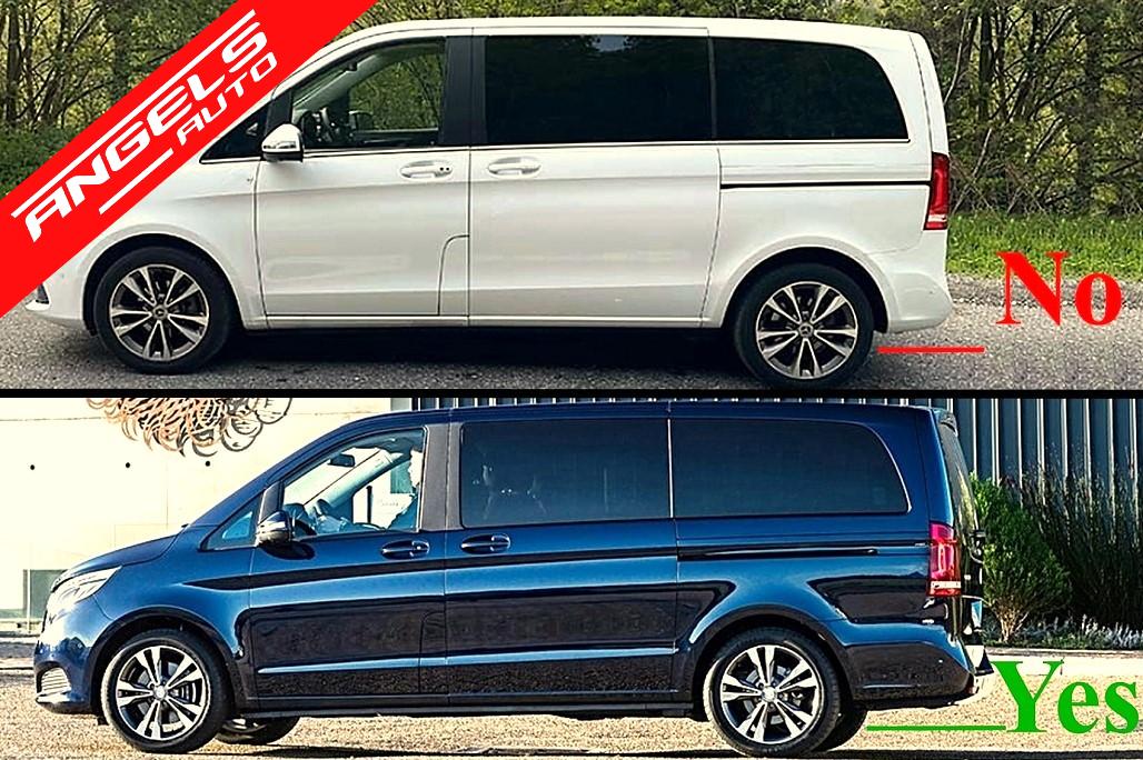 Pachet Exterior compatibil cu Mercedes V-Class W447 (2014-03.2019) 2020 Look - imagine 4