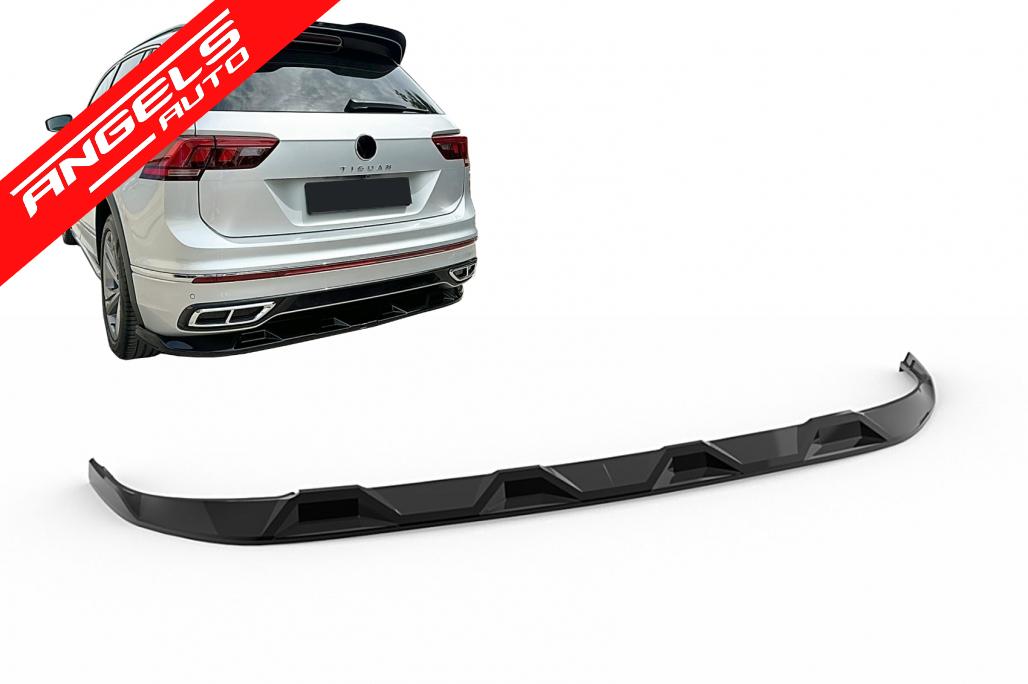 Prelungire Bara Spate compatibila cu VW Tiguan II Mk2 R/R Line Facelift (2020-2024) Negru