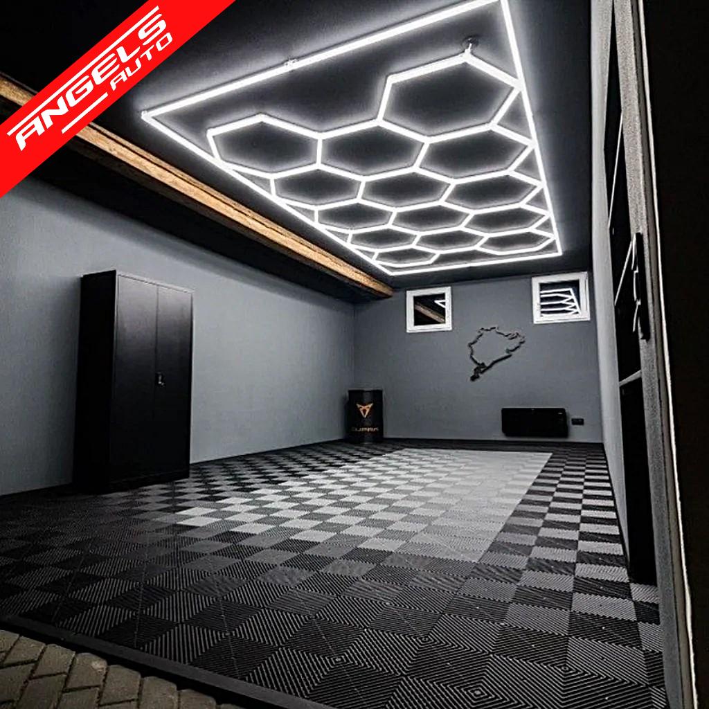 Sistem de Iluminare Plafon Hexagon / HoneyComb 3,94 x 2,29 m Lumina Ajustabila - imagine 5
