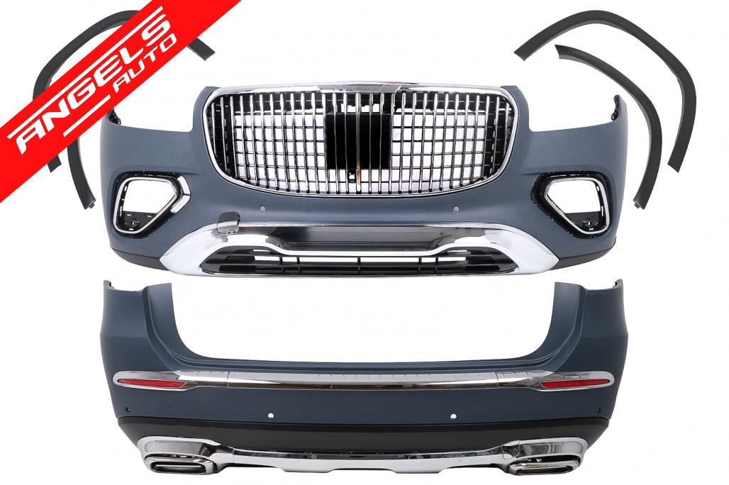Pachet Exterior compatibil cu Mercedes GLS SUV X167 (2019-2023) Conversie 2024 Look