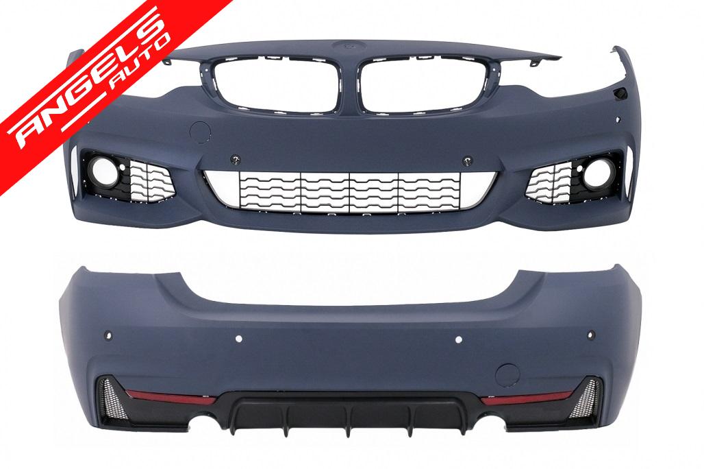 Pachet Exterior compatibil cu BMW Seria 4 F32 F33 Coupe Cabrio (2013-2019) Sport Look