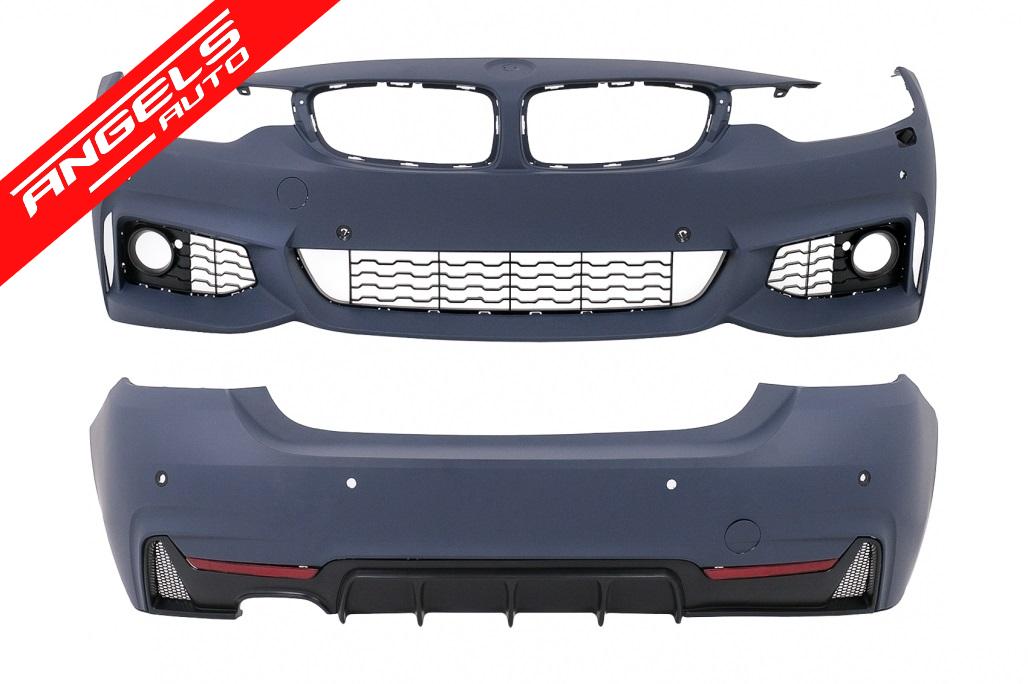 Pachet Exterior compatibil cu BMW Seria 4 F32 F33 Coupe Cabrio (2013-2019) Sport Look