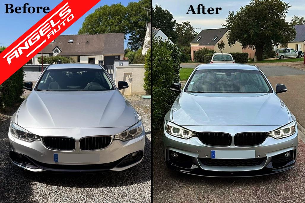 Pachet Exterior compatibil cu BMW Seria 4 F32 F33 Coupe Cabrio (2013-2019) Sport Look - imagine 10