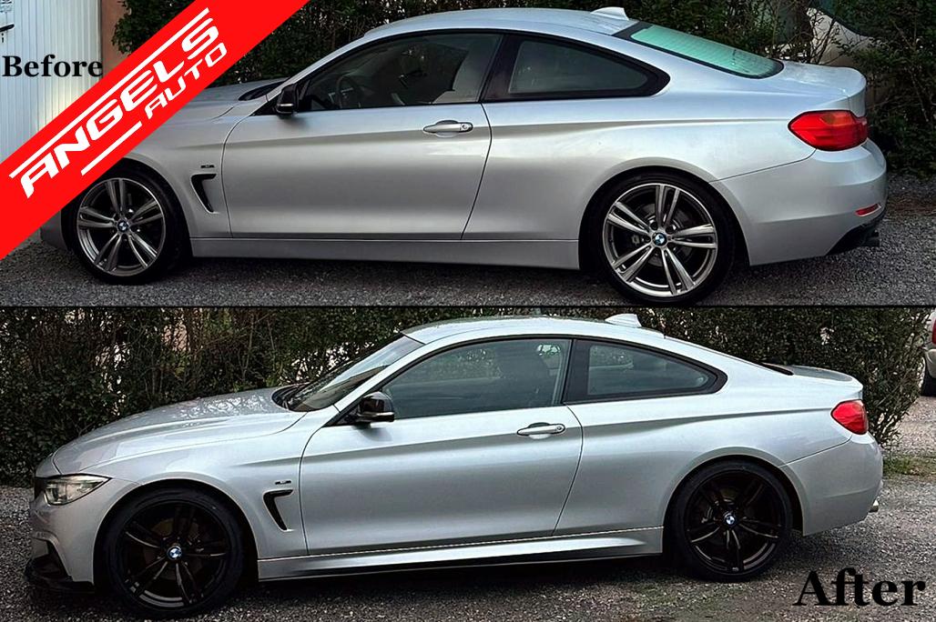 Pachet Exterior compatibil cu BMW Seria 4 F32 F33 Coupe Cabrio (2013-2019) Sport Look - imagine 11