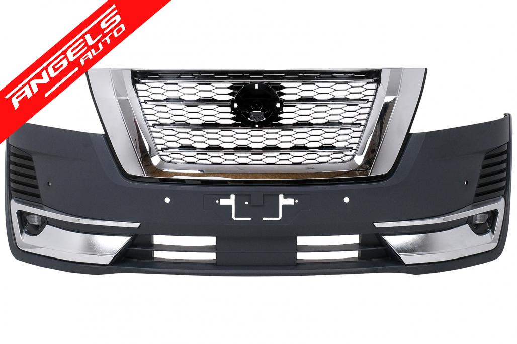 Pachet Exterior compatibil cu Nissan Patrol Y62 (2015-2019) Conversie 2020 Look - imagine 2