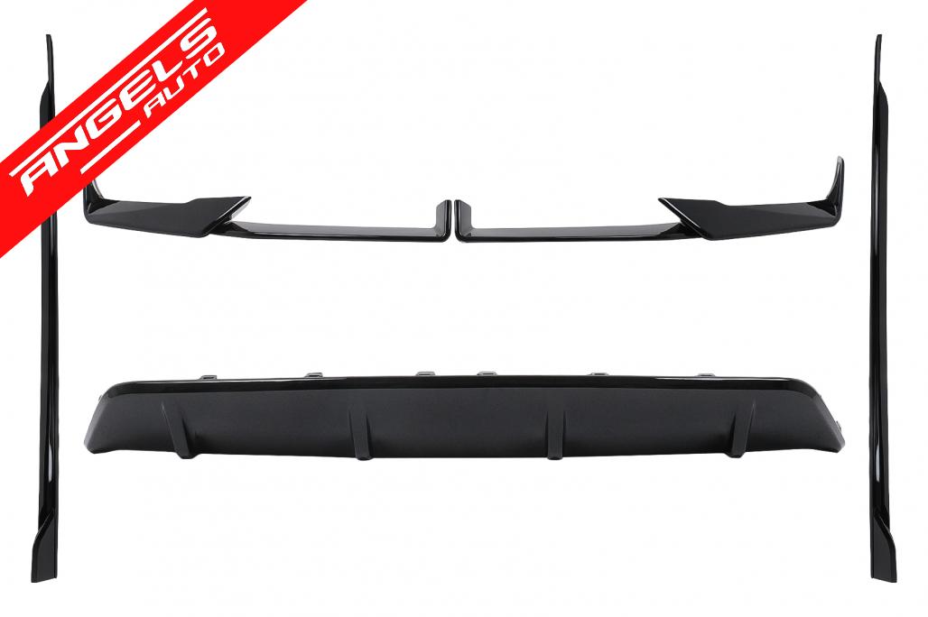 Pachet Aero compatibil cu BMW X6 G06 LCI M-Sport (2024-up) Black Knight Look