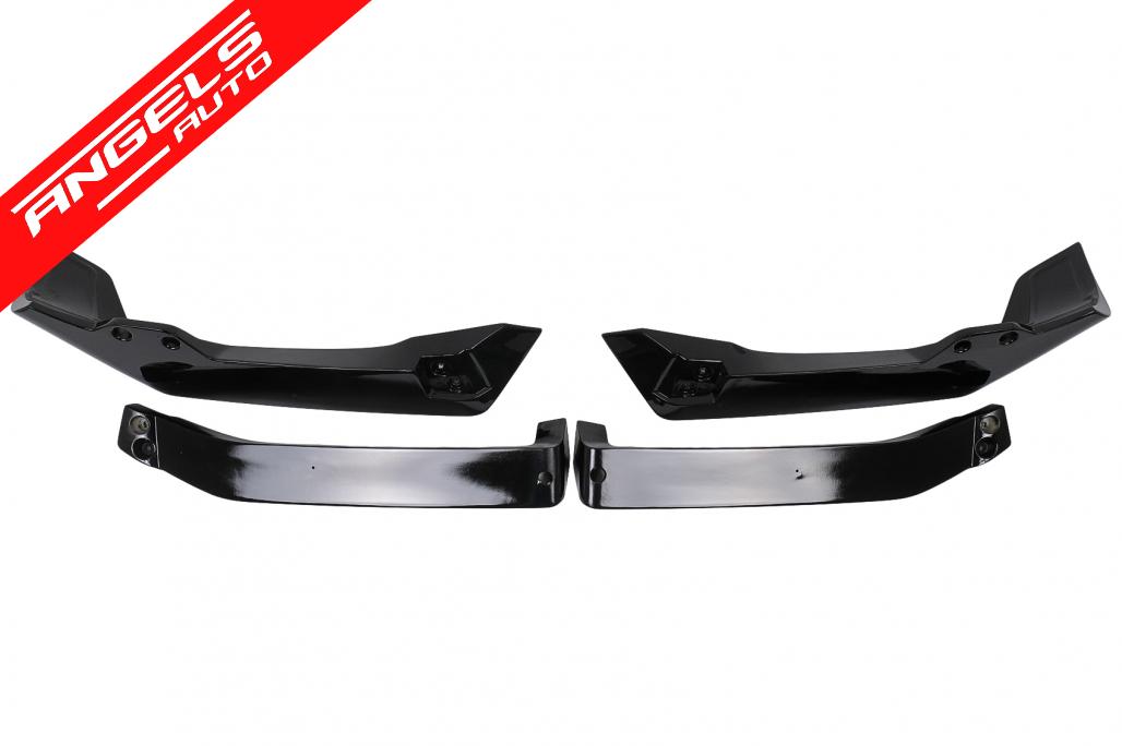 Pachet Aero compatibil cu BMW X6 G06 LCI M-Sport (2024-up) Black Knight Look - imagine 6