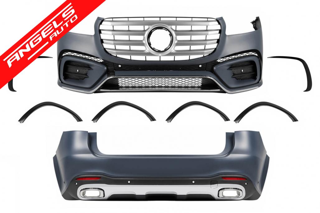 Pachet Exterior compatibil cu Mercedes GLS SUV X167 (2019-2023) Conversie SportLine Look