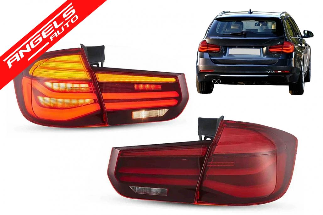 Stopuri LED compatibile cu BMW Seria 3 F31 Touring (2011-2019) Semnal Dinamic Secvential - imagine 7