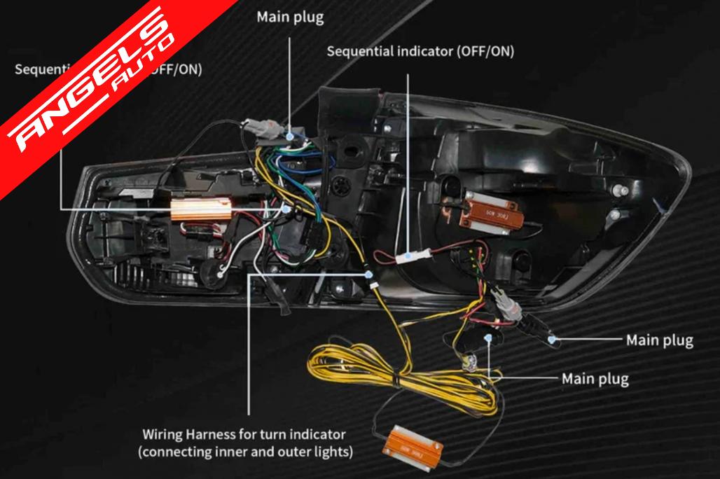 Stopuri LED compatibile cu BMW Seria 3 F31 Touring (2011-2019) Semnal Dinamic Secvential - imagine 6
