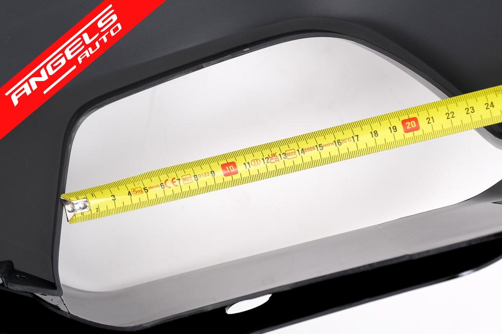 Difuzor Bara Spate compatibil cu BMW Seria 5 G30 G31 (2017-2019) M5 Look Negru Lucios - imagine 7