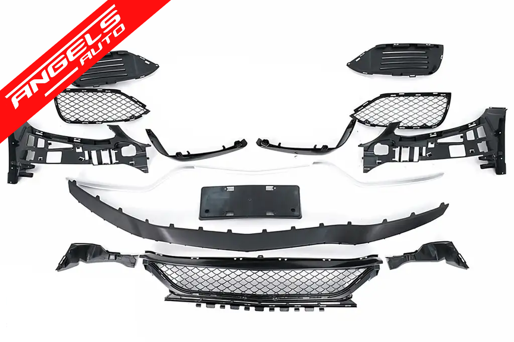 Bara Fata compatibila cu Mercedes C-Class W205 S205 C205 A205 (2014-2020) C63 Look - imagine 6
