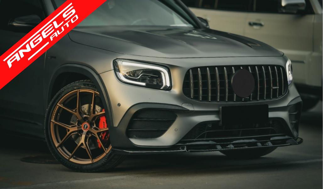 Pachet Exterior Aero compatibil cu Mercedes GLB X247 (2019-2023) Negru - imagine 7