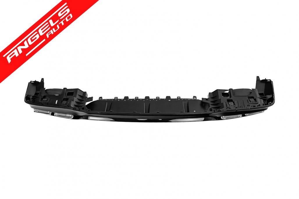 Difuzor Bara Spate compatibil cu Mercedes E-Class W213 S213 Sport Line (2016-2019) Negru Lucios - imagine 6