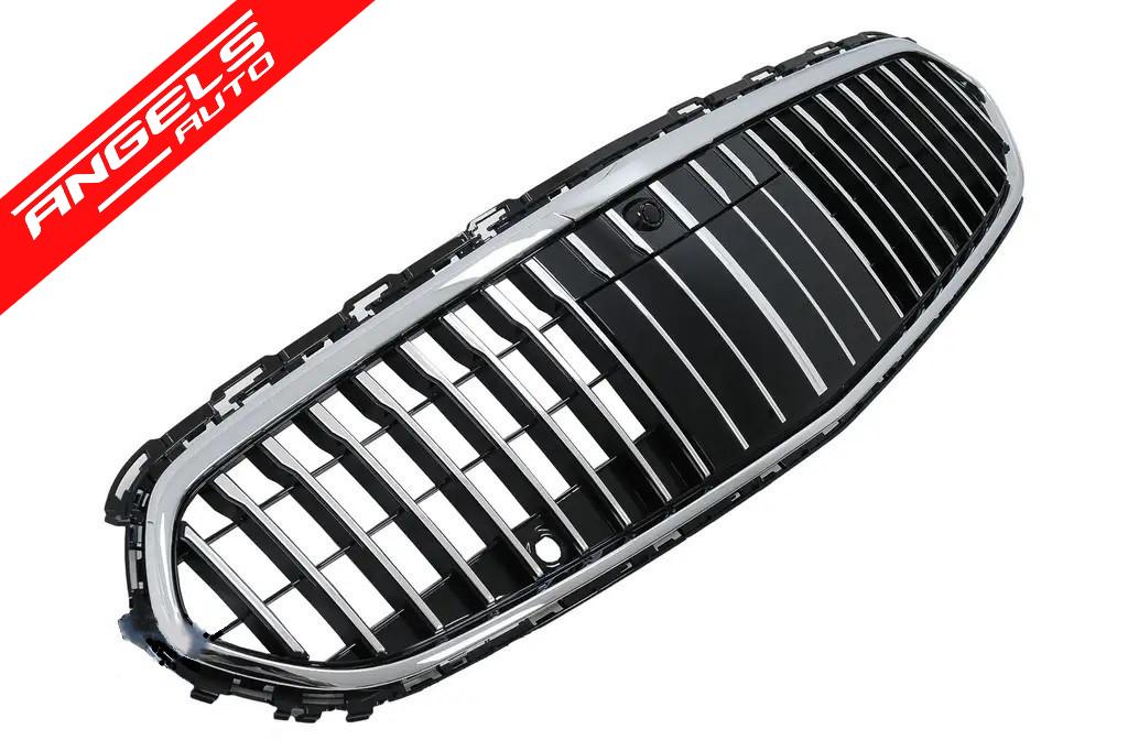 Grila Centrala compatibila cu Mercedes C-Class W206 S206 (2021-up) Design Vertical Crom - imagine 2