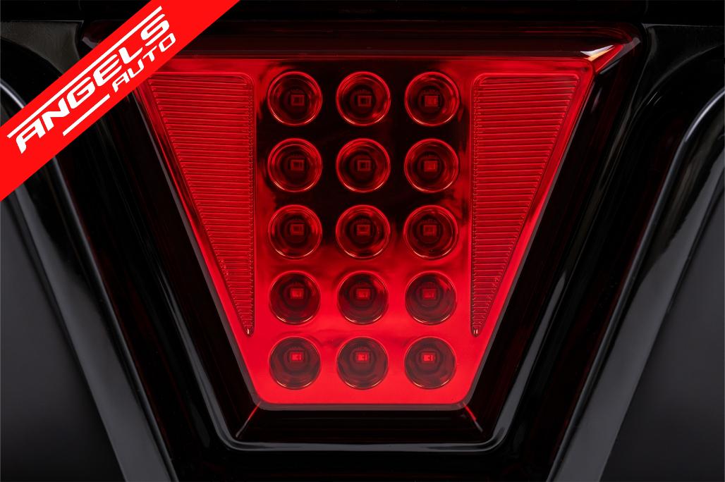 Difuzor cu LED compatibil cu BMW Seria 5 G30 G31 (2017-2024) M5 Look Negru Lucios - imagine 7