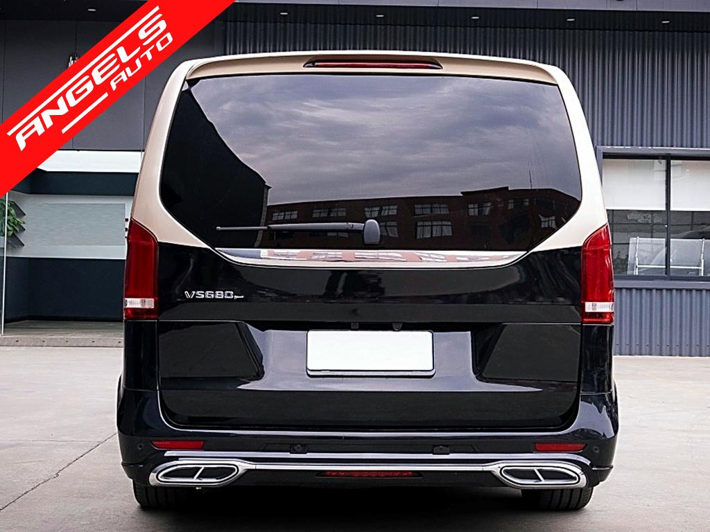 Pachet Exterior compatibil cu Mercedes Vito (2016-2023) Conversie la 2024 V Look - imagine 15