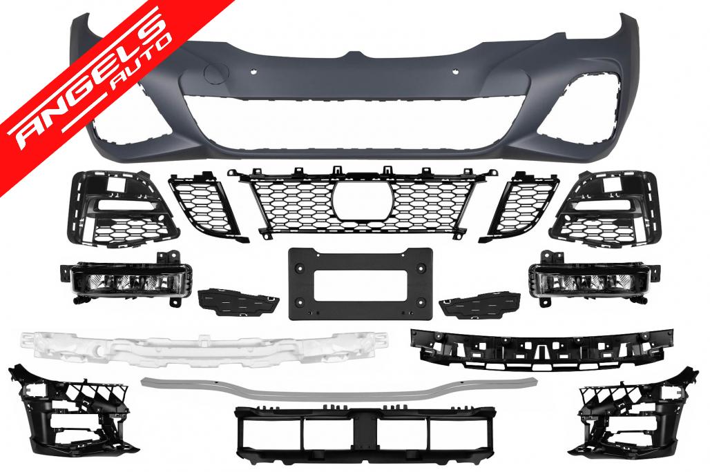 Pachet Exterior compatibil cu BMW Seria 3 G20 (2018-2022) M-Tech Design - imagine 4