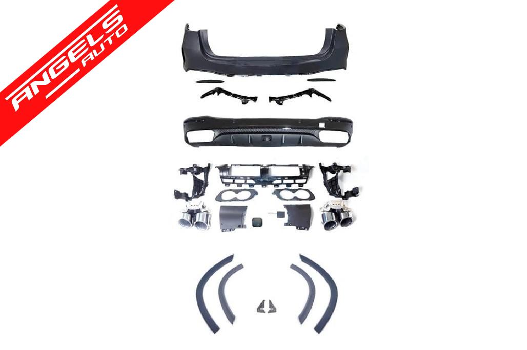 Pachet Exterior compatibil cu Mercedes GLE W167 SUV (2019-Up) GLE 63S Design - imagine 3