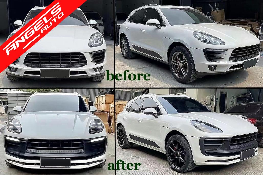 Bara Fata cu Faruri compatibile cu Porsche Macan 95B (2014-2023) Conversie la GTS Look - imagine 10