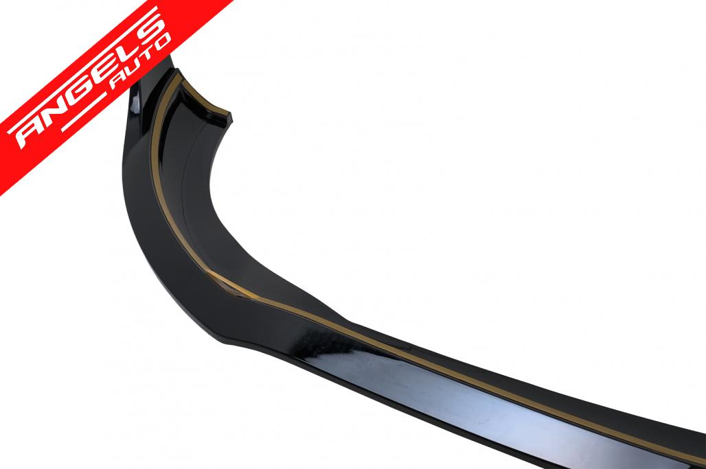 Prelungire Bara Fata compatibila cu Mercedes S-Class W223 Limousine Sport Line (2020-up) Negru Lucios - imagine 4