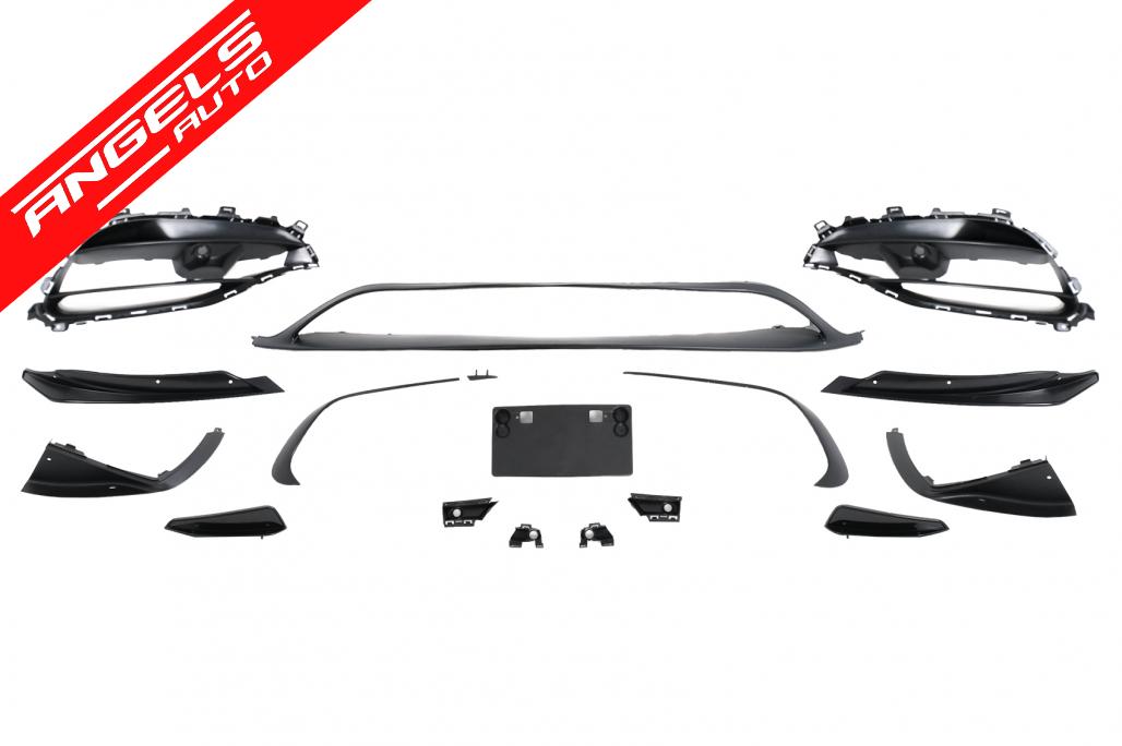 Bara Fata compatibila cu Mercedes A-Class W176 (2012-2018) Facelift A45 Look - imagine 7