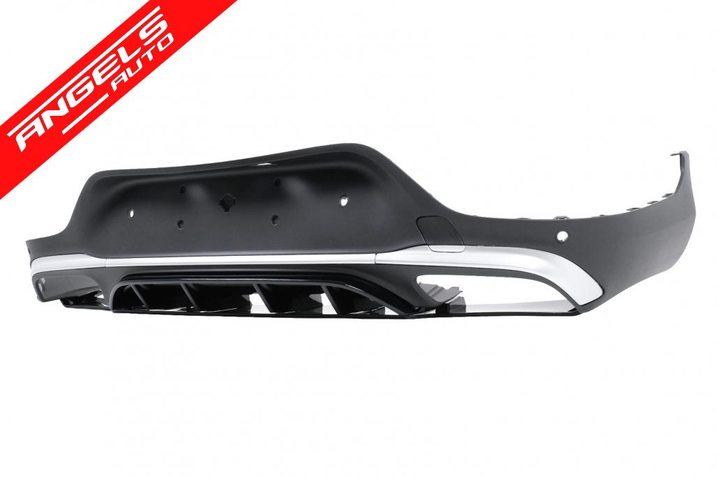 Difuzor Bara Spate compatibil cu Mercedes GLC Coupe Facelift C253 (2020-2023) GLC63 Look - imagine 2