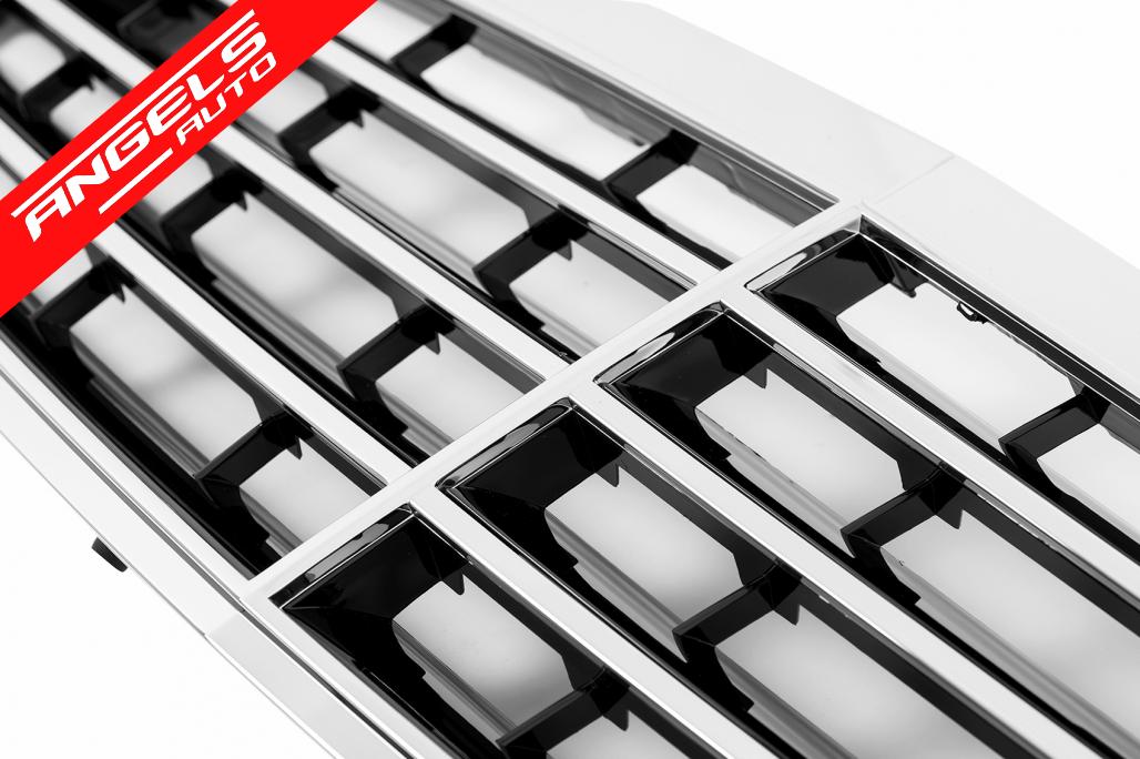 Grila Centrala compatibila cu Mercedes E-Class W211 S211 (2002-2006) Sport CL Design Crom - imagine 4