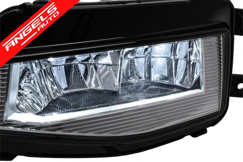 Bara Fata cu Proiectoare Ceata compatibila cu VW Passat B8 3G (2015-2018) Upgrade la B8.5 R-Line Design - imagine 10