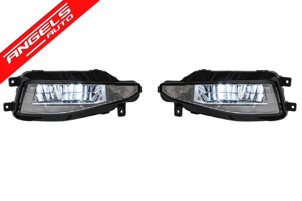 Bara Fata cu Proiectoare Ceata compatibila cu VW Passat B8 3G (2015-2018) Upgrade la B8.5 R-Line Design - imagine 9