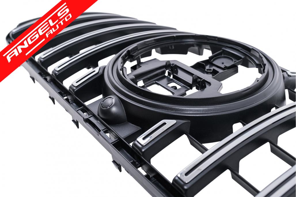 Grila Centrala compatibila cu Mercedes GLE SUV W167 V167 GLE Coupe C167 (2019-2023) GTR Panamericana Look - imagine 6