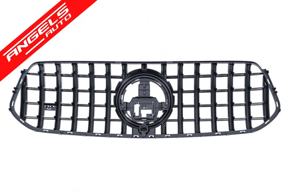 Grila Centrala compatibila cu Mercedes GLE SUV W167 V167 GLE Coupe C167 (2019-2023) GTR Panamericana Look - imagine 8