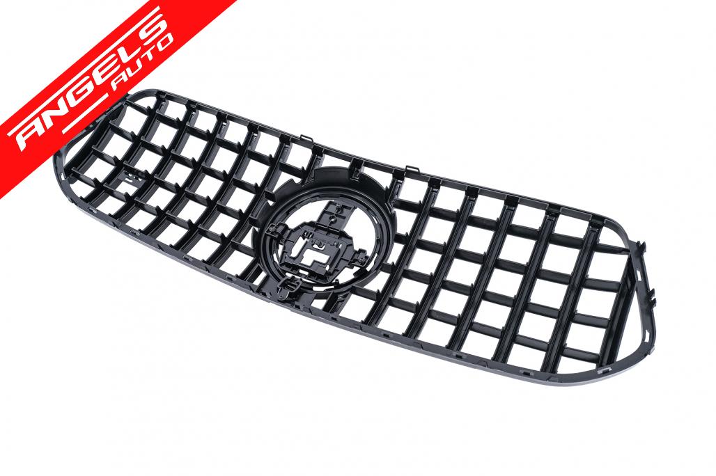 Grila Centrala compatibila cu Mercedes GLE SUV W167 V167 GLE Coupe C167 (2019-2023) GTR Panamericana Look - imagine 9