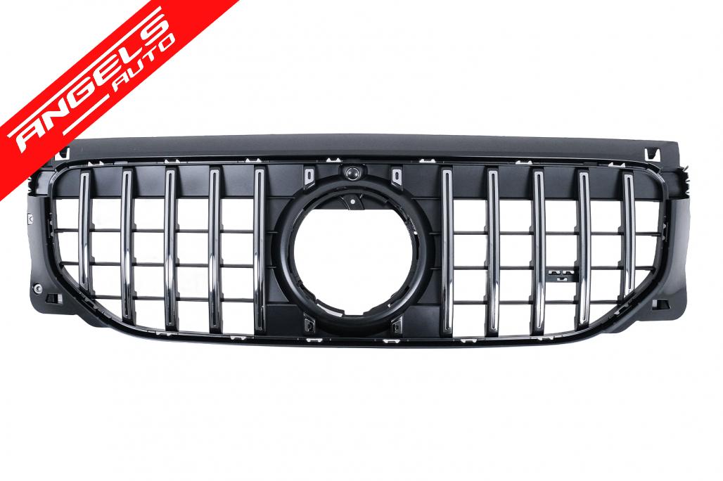 Grila Centrala compatibila cu Mercedes GLB-Class X247 Facelift (07.2023-2026) GT-R Panamericana Look Crom