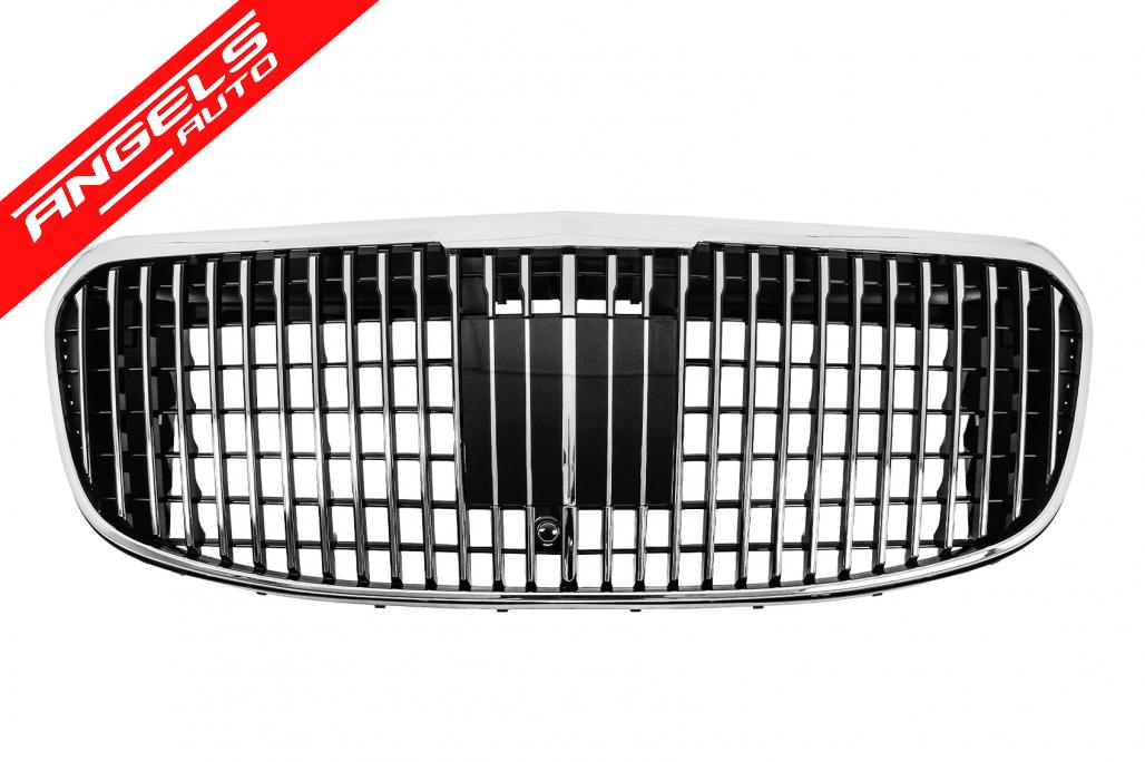 Grila Centrala compatibila cu Mercedes GLS SUV X167 Facelift (2023-up) M Look Crom