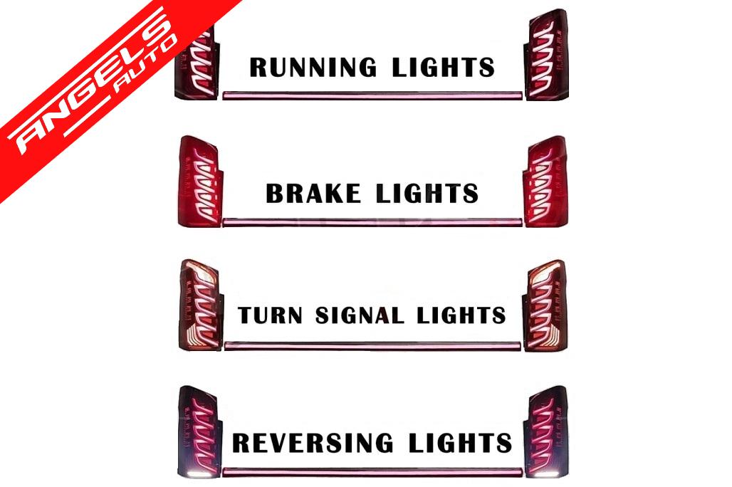 Stopuri LED compatibile cu Mercedes V-Class W447 (2014-2024) 1 Usa Spate Semnal Dinamic - imagine 5