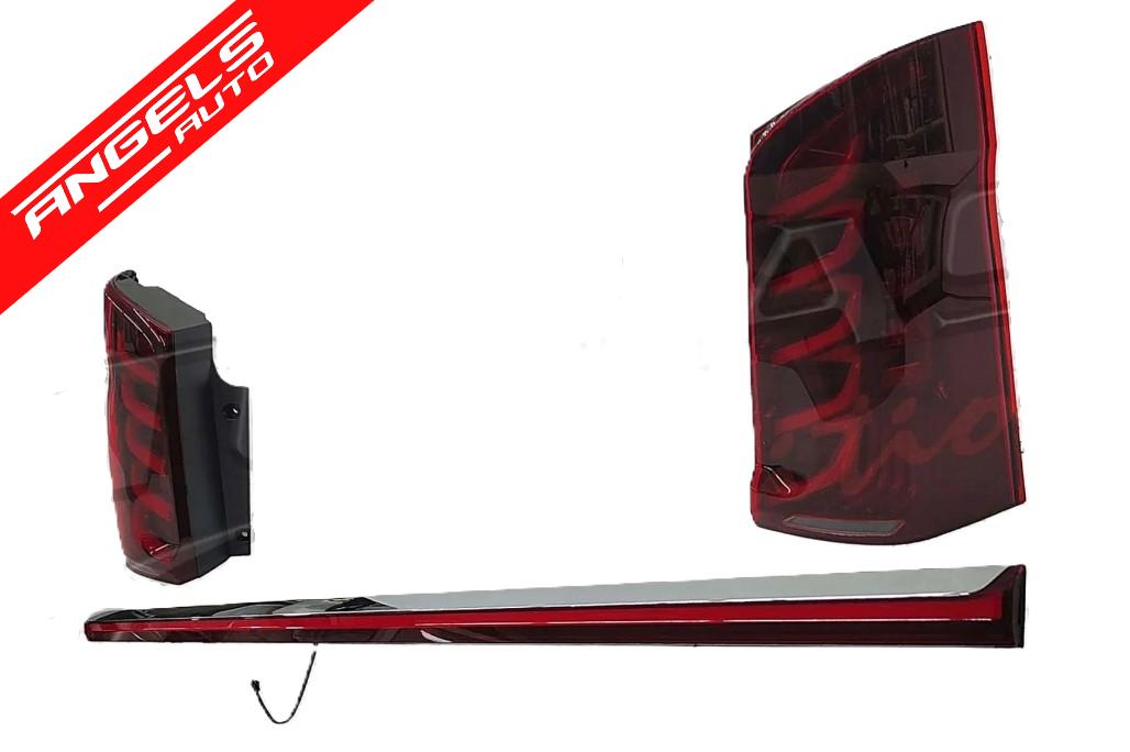 Stopuri LED compatibile cu Mercedes V-Class W447 (2014-2024) 1 Usa Spate Semnal Dinamic - imagine 2