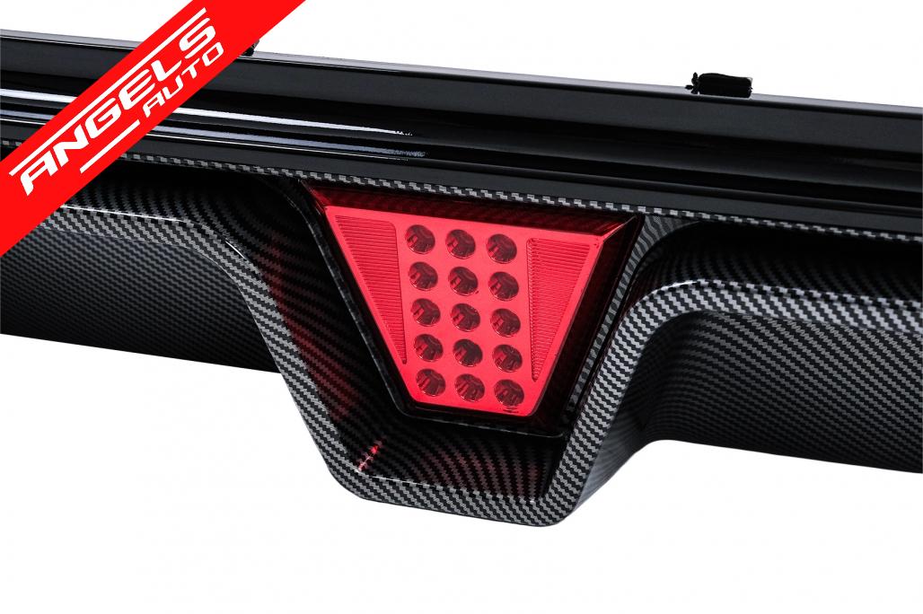 Difuzor LED compatibil cu BMW Seria 5 G30 G31 (2017-2024) M5 Design Negru Carbon - imagine 6