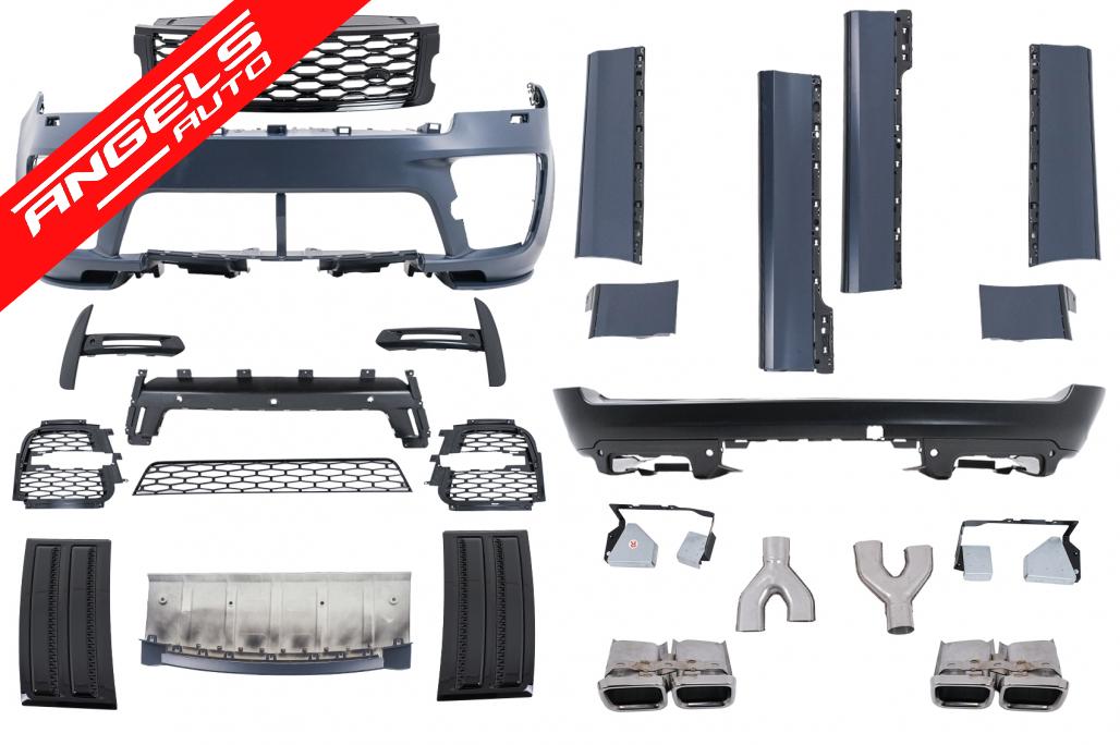Pachet Exterior compatibil cu Land Range Rover Vogue IV L405 LWV (2018-2021) SVO Look