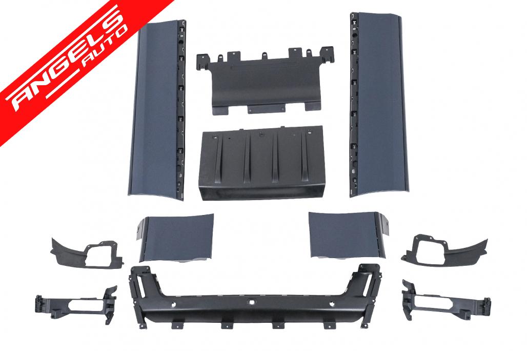 Pachet Exterior compatibil cu Land Range Rover Vogue IV L405 LWV (2018-2021) SVO Look - imagine 9