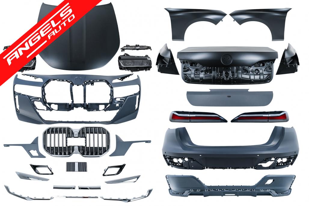 Pachet Exterior compatibil cu BMW G12 LCI Facelift Seria 7 (2019-Up) M-Technik Design