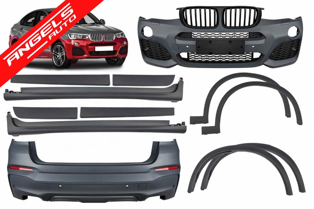 Pachet Exterior compatibil cu BMW F26 X4 (2014-2018) M-Tehnic Design